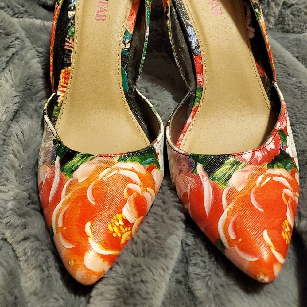 Sexy Floral Heels